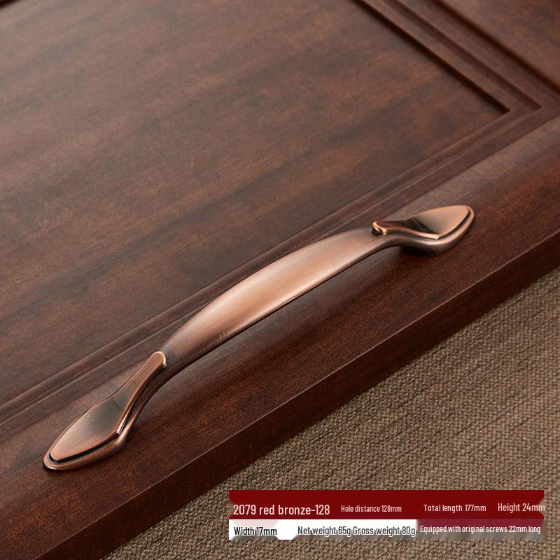 Antique Bronze European & American Zinc Alloy Cabinet Drawer Pull Handle