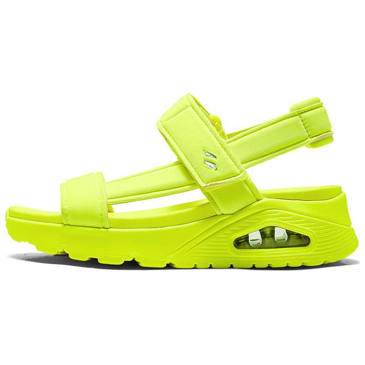 Skechers Sieviešu Pludmales Sandales Fluorescējoši Dzeltenas
