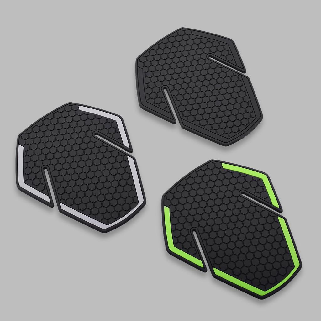 LEDISHUN Tank Pad Compatible with Kawasaki Eliminator/SE (24) ELIMINATOR400 Z E-1 Ninja E-1 (2024MY-) Putt (Fuel Tank) (White)