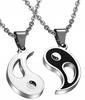 Yin Yang Freundschaft Best Friends Set Halskette