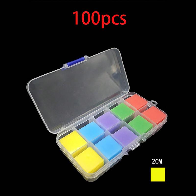 

100 шт. Набор для самостоятельной алмазной живописи из глины, 5 цветных лент, коробка для хранения, подходит для любителей искусства 5D алмазной живописи с базовым набором инструментов для рисования для начинающих