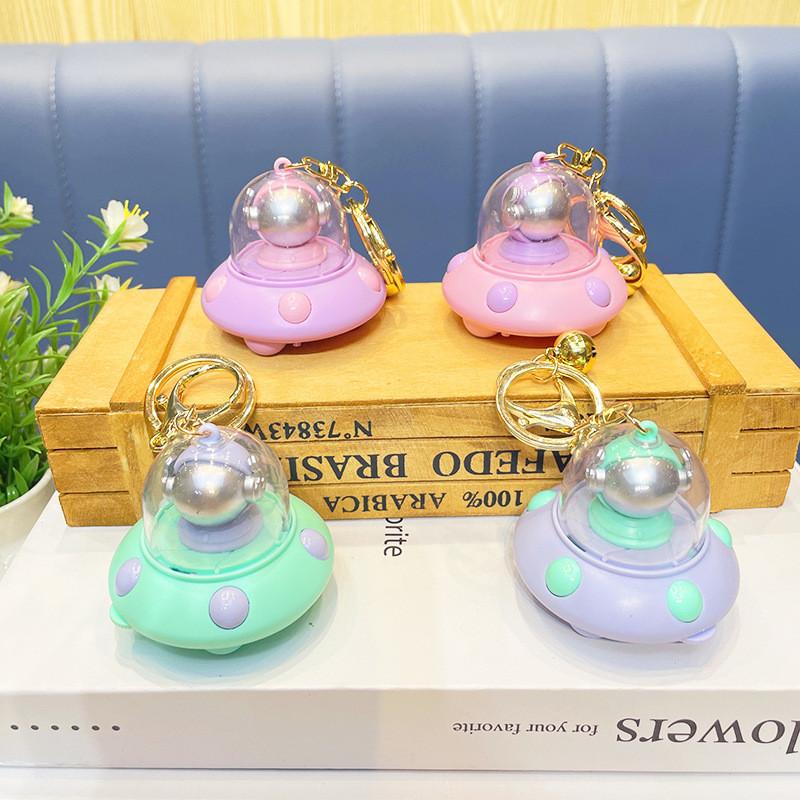 Light Trendy Astronaut Projection Polychrome Plastic Key Ornament Gifts Birthday