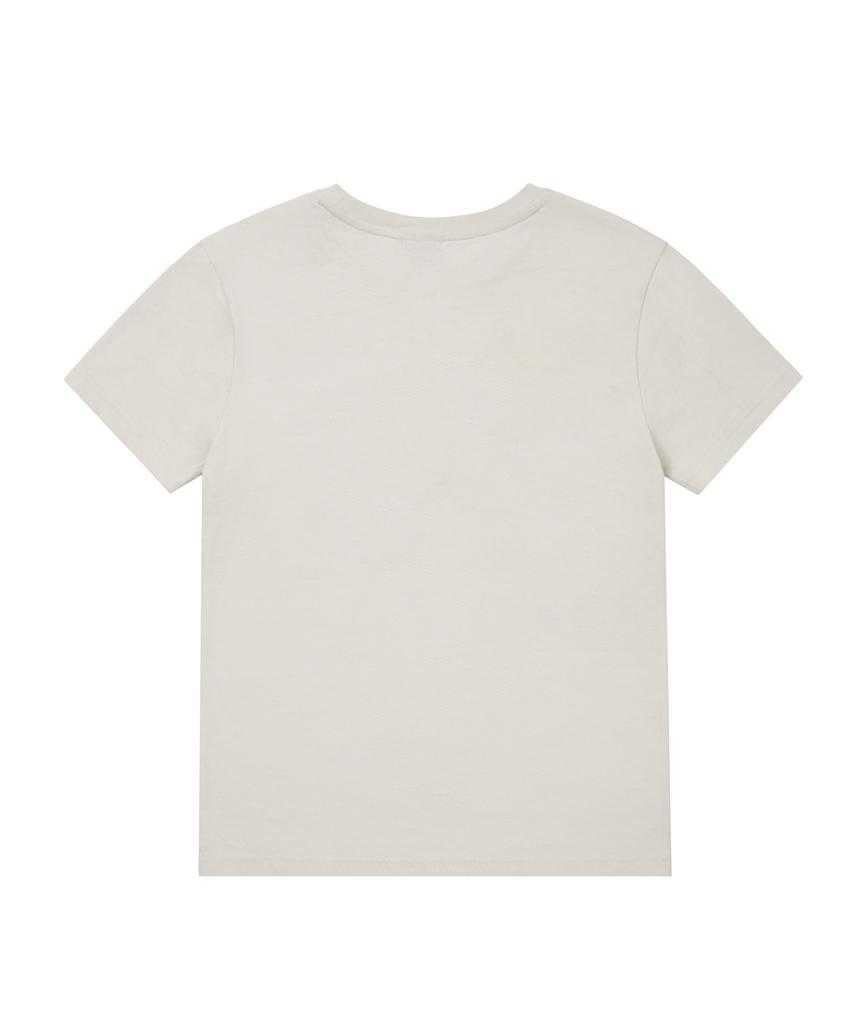AAKAM Nonsense Puff Club Half Top (Beige)