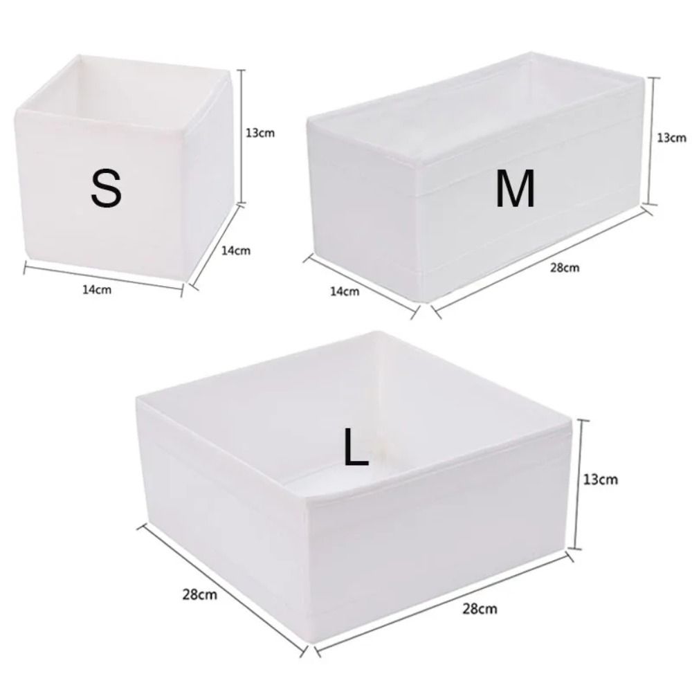 Foldable Closet Organizer Boxes Grey/White/Purple Box Storage Cabinets Closet Organizer  Clothes
