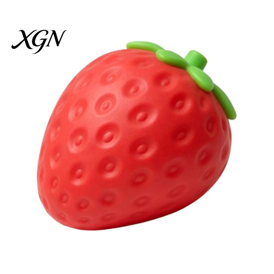 Anti Anxiety Squeeze Toy Stress Relief Pickle Toy, Reduction Cucumber Sensory Shaped Decompression Simulated Carrot Strawberry Pinch Fidget Focus Aid