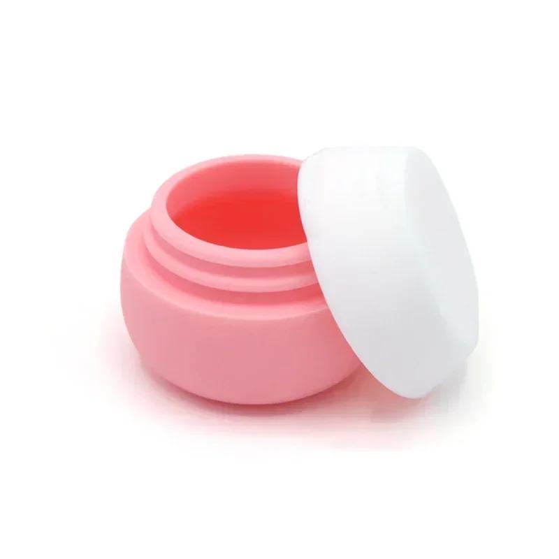20ML Silicone Travel Bottle Portable Lotion Cream Box Bottle Pill Macaron Cosmetic Foundation Cream Storage Box