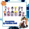 Pcs 6 Sasuke Dolls Hold A Full Set Of I Love Luo Model Ornaments Exhibition Diffuse