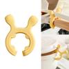 1pc Silicone Spatula Rack Spatula Holder Deer Ear Anti Scalding Overflow Pot Clip Spoon Holder Kitchen Gadget