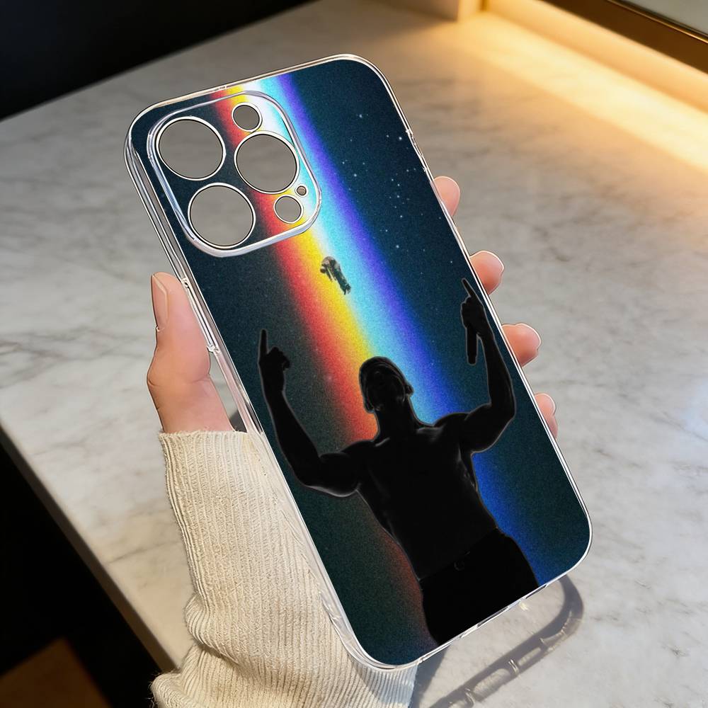 D-Dragons Dan Reynolds I-Imagine Phone Case For iPhone 17 16 15 14 13 12 11 Mini Pro Max Plus Transparent Cover iPhone13