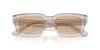 EMPORIO ARMANI sunglasses for Shiny Transparent Light Lens 0EA4270F men. Frame Tundra. Lens Brown. width 53mm.