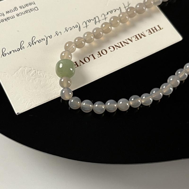 Women Imitation Beaded Bracelet Vintage Luxury Chinese Style Jewelry