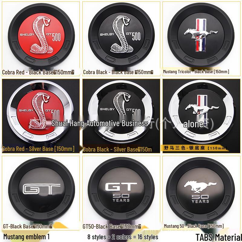 Ford Mustang GT 2.3T Cobra Heckemblem Dekorative Autoaufkleber