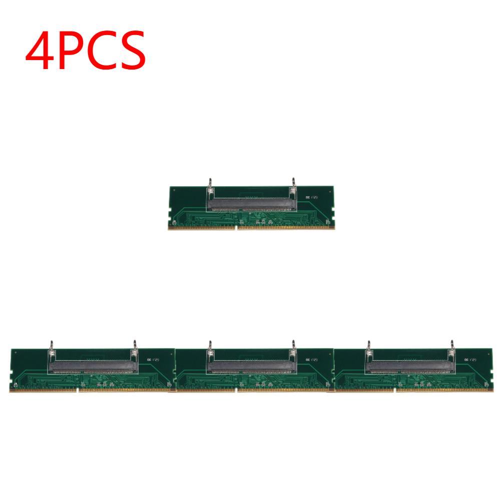 1-5Pcs Laptop DDR3 SODIMM To Desktop DIMM Memory Connector Cards Converter Adapter Support DDR3 Memory Cards Converter Adaptor