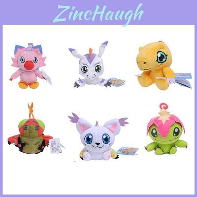 Przytulne pluszowe zabawki Digimon Adventure Idealne do wystroju domu i kolekcji pluszowych lalek dla dzieci