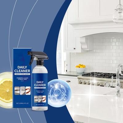 Stone Countertop Cleaner Kitchen Bathroom Oil Descaling Environmental Fast Drying No Multi-purpose(120ml)