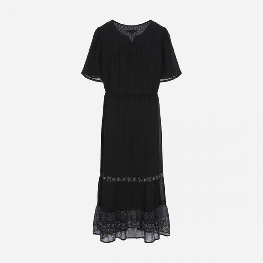 Thursday Island Border Mix Long Dress  T256mop145w 