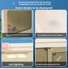 Parrot Brooder with Air Heating System Smart Constant Temperature Hand Rearing Incubator Winter Insulated Habitat for Young Bird