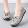 Women's Comfortable Loafers – Soft Sole Flat Shoes with Metal Buckle for Casual Daily Wear and Office Use Zapatos Para Mujer