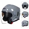 Motorcycle 3/4 Helmet Riding Helmet Bluetooth Headset Motorcycle Helmet Electric Vehicle Women's Helmet