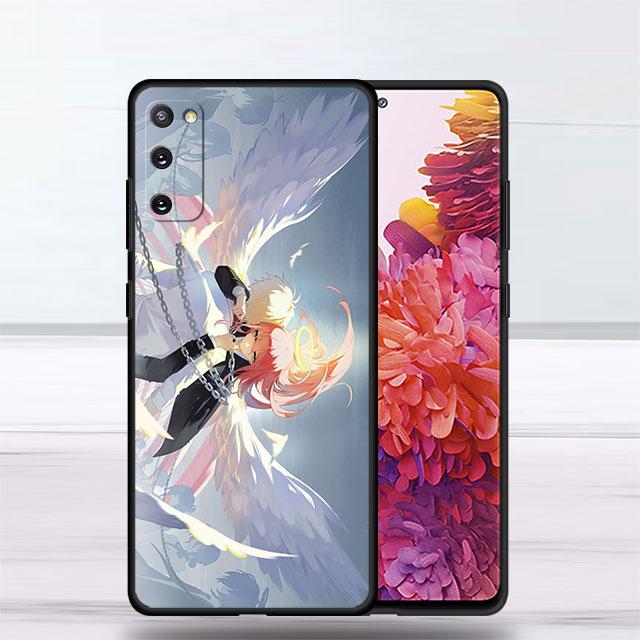 

Чехол для Samsung Galaxy S22 Ultra S20 FE S21 Plus S10 Lite S10e S9 S8 S7, силиконовый чехол для телефона, мягкий чехол с бензопилой, человек Makima Sac Samsung Note 10 Plus