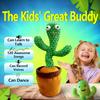 Talking Dancing Singing Cactus Plush | 120 Songs + Repeat + Luminous | Kids Gift