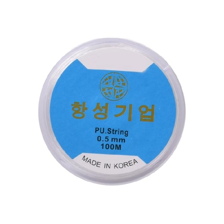 100M Clear Elastic String for Handmade Stretch Bracelets Crafting and Creative Beading Applications