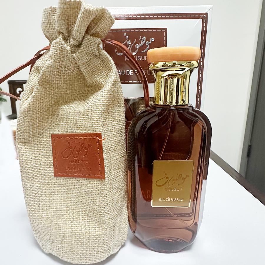 MOUSUF Arabian Unisex Perfume - Long-lasting Dubai Scent in Luxury Cloth Bag