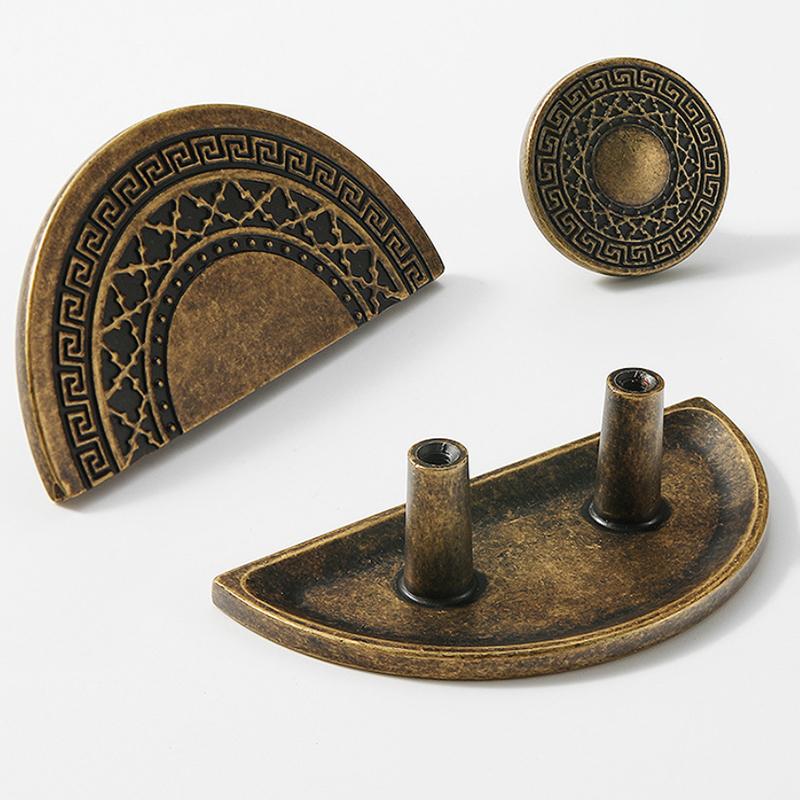 Upgrade with Solid Zinc Alloy Vintage Drawer Pulls for a Timeless Antique Brass Look