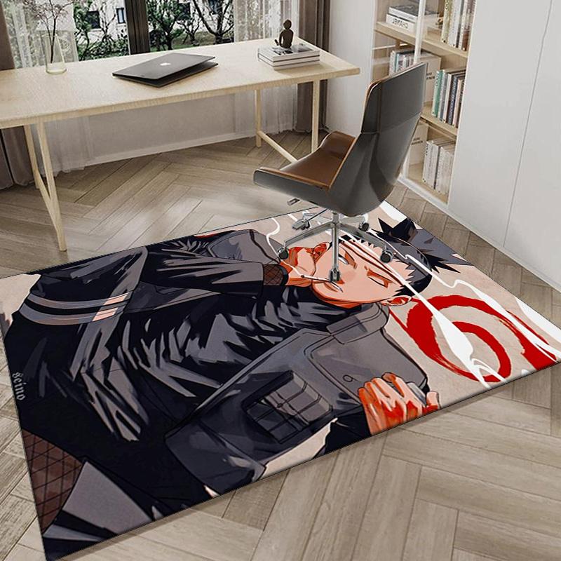Ninja Team Adventures Carpet, Chair Rug,Rug for Office Bedroom Living Rooms, Doormat Decor Fan Gift Christmas Gift