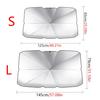 1PC Car Sunshade Umbrella Front Windshield Sun Shade Foldable Parasol Summer UV Protection Car Heat Insulation Auto Universal