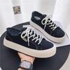 2024 spring new men's shoes Korean version of Harajuku trendy shoes student casual shoes canvas shoes men's board shoes