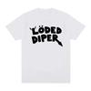 LODED DIPER DIARY OF A WIMP KID T Shirt Male Brand Tee Shirt Men Summer Short Sleeve T Shirts Harajuku Couples