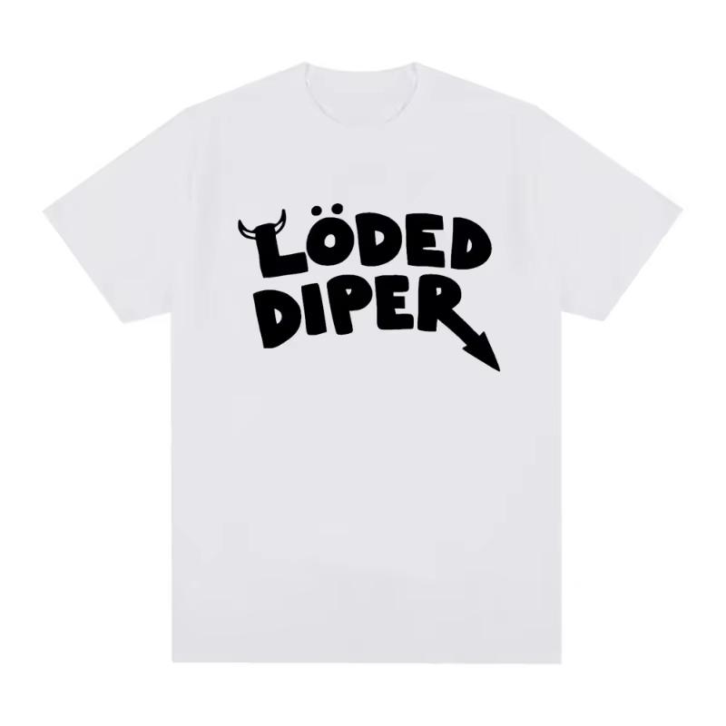 LODED DIPER DIARY OF A WIMP KID T Shirt Male Brand Tee Shirt Men Summer Short Sleeve T Shirts Harajuku Couples