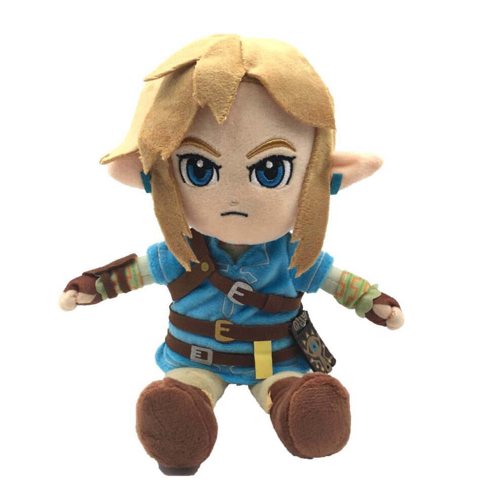 (Link 28cm) Die Legende von Zelda Hailar Link Plüschtier Breath of the Wild 11'' Puppe Kinderspielzeug