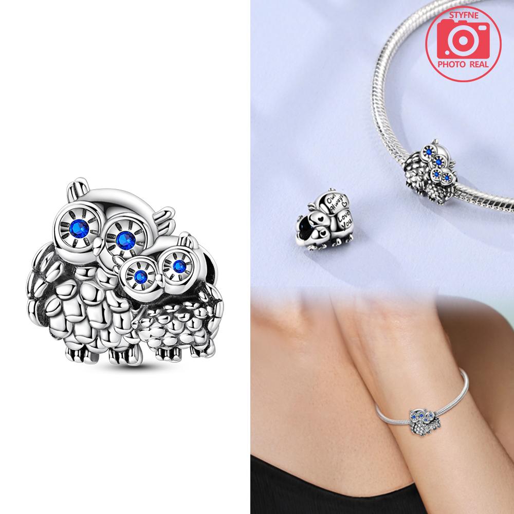 Charms Plata Copper Colors Naughty Cat Cuddle Beads Fit Original Bracelet Diy Fine Jewelry Gift For Women