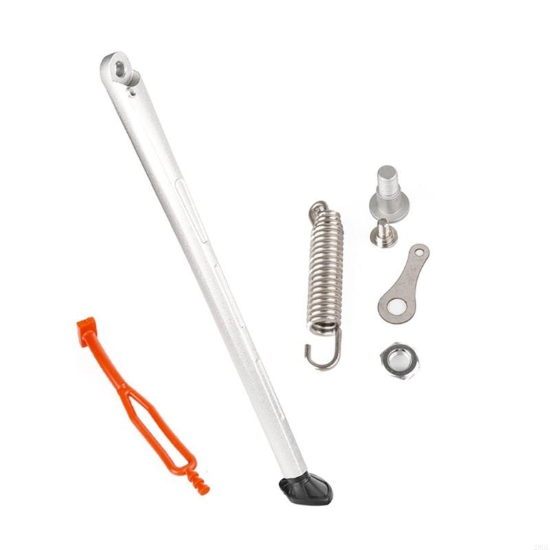 28GC 43cm Side Stand for K8 Motocross Aluminum Motorcycle Kickstand Side Support Stand Modification Kickstand with Accessory