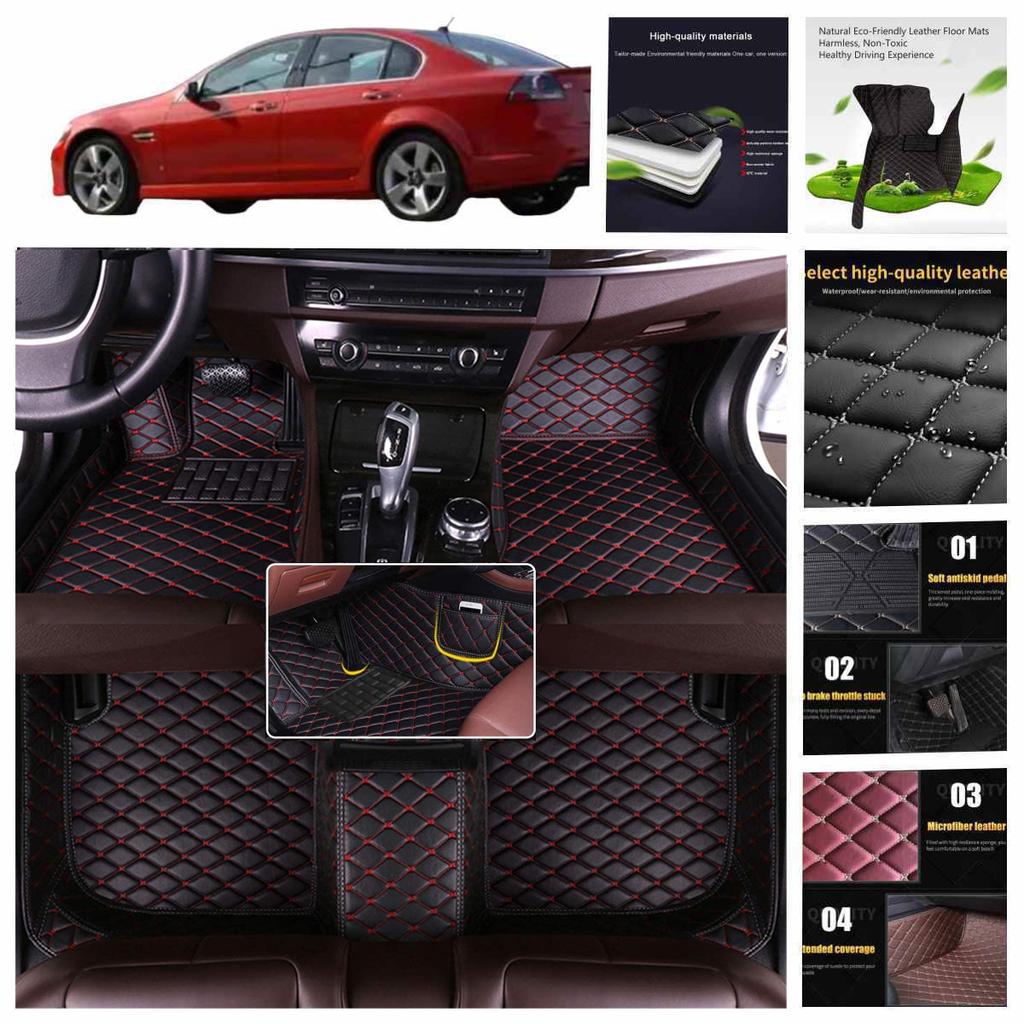 5D leather waterproof Custom Car Floor Mats For VW Passat Variant Estate Alltrack Auto Carpets Accessorie Coche liners