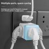 Portable Cube Power Socket With Usb Charging Ports Multiple Ac Outlets For Home Office Travel Business Trips
