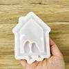 Birds House Wall Hanging Decorative Silicone Molds Hanging Ornament Molds Plasters Castings Molds Home Decorations