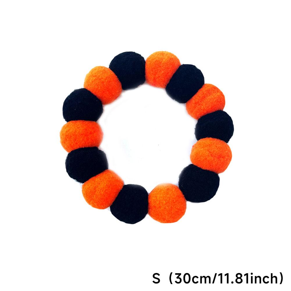 

Ошейник для питомца Смешное украшение в виде тыквы Эластичная веревка Аксессуары для ошейника кошки собаки 01-S（30cm）