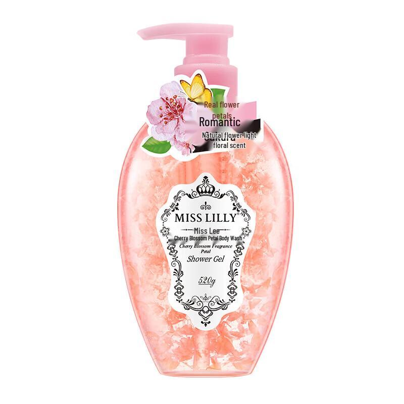 Miss Lilly Cherry Blossom Petal Shower Gel