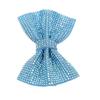 Sparkling Bow Decoration Crystal Rhinestone Bow Accessory for Shoe Bag Hairpin Phone Case Blue