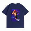 One Piece Portgas D Ace Print Tshirt Casual Short Sleeve Cotton Anime Streetwear Unisexs Tshirt