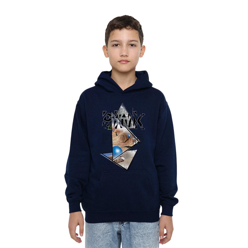 Pink Floyd Childrens/Kids Triangle Frames Pull Over Hoodie