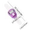 LCD Screen Digital Tally Counter Number Counter Resettable Lap Record Ring Manual Knitting Row Tally Ring For Golfer Training