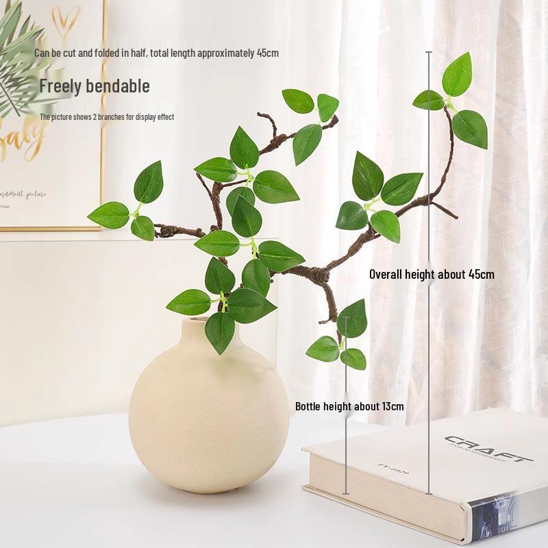 Green Artificial Hanging Plants & Flowers for Living Room, Dining Table, and Hotel Display