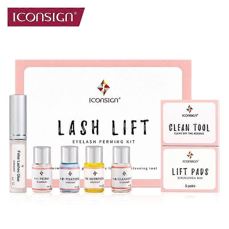 ICONSIGN Lash Lift Kit Lifiting Eyelash Enhancer Lifting Kit Salon Lash Perm Eyes Makeup Present for