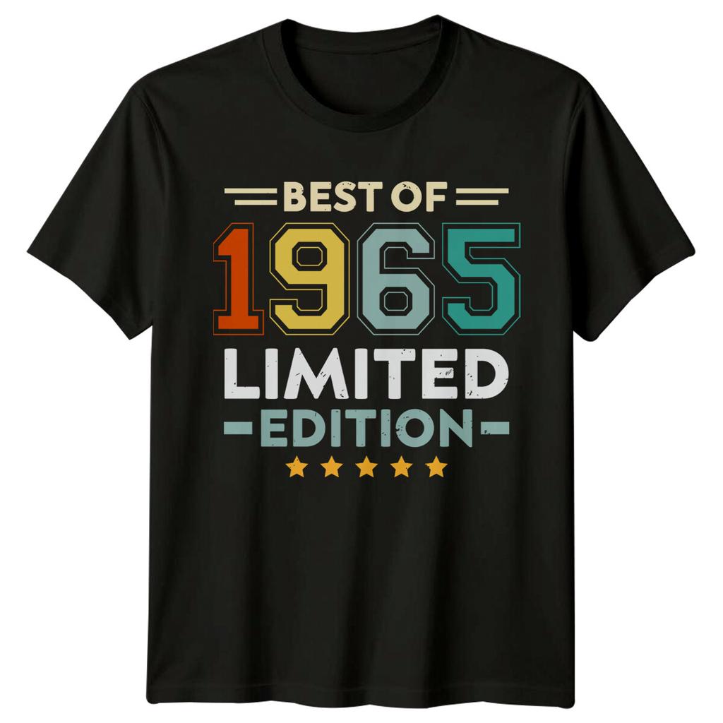 Best Of 1965 Unisexs T Shirt 61st Birthday Gift Limited Edition Tee
