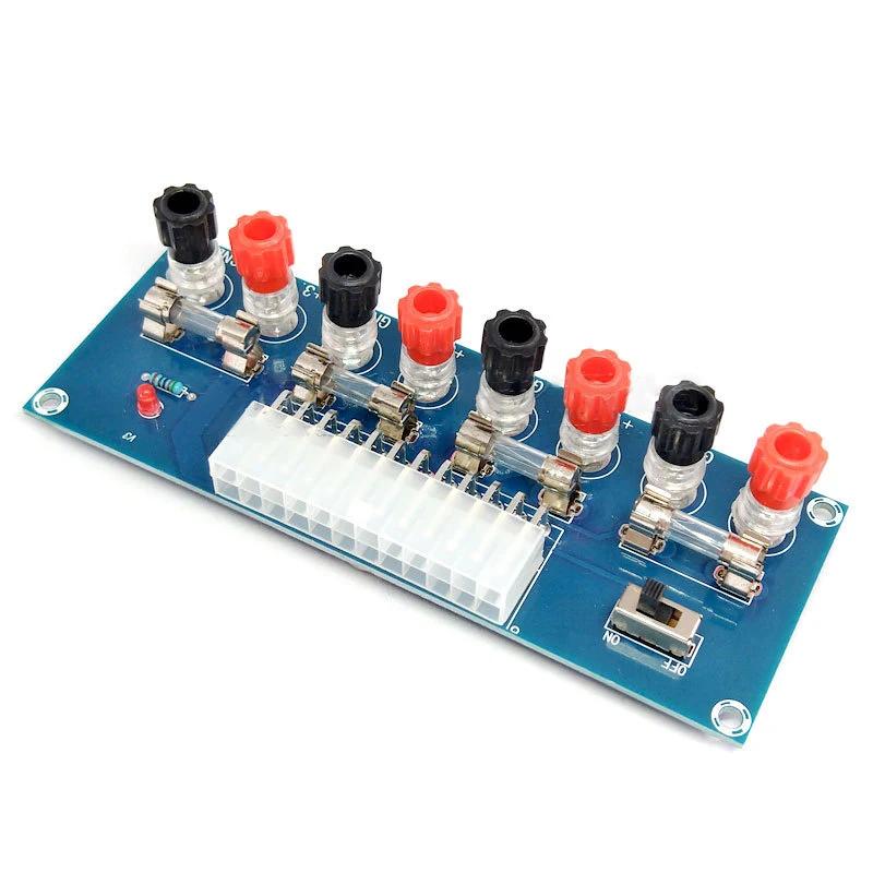 Placa adaptadora de fonte de alimentação ATX XH-M229 para gabinetes de PC de mesa - módulo de tomada de 24 pinos
