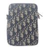 Dior  2ESBC265YSE-H05E Shoulder Bag Navy/beige canvas/leather Women